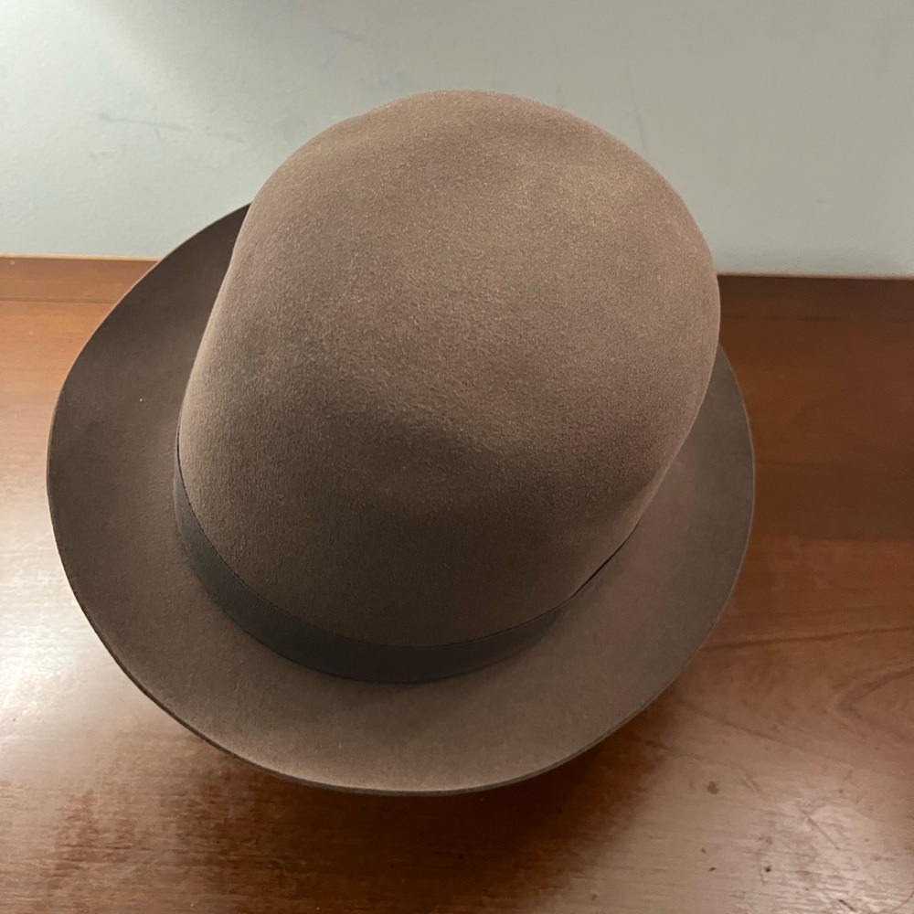 Borsalino CARLO LAMBARDI Brown Fedora Hat